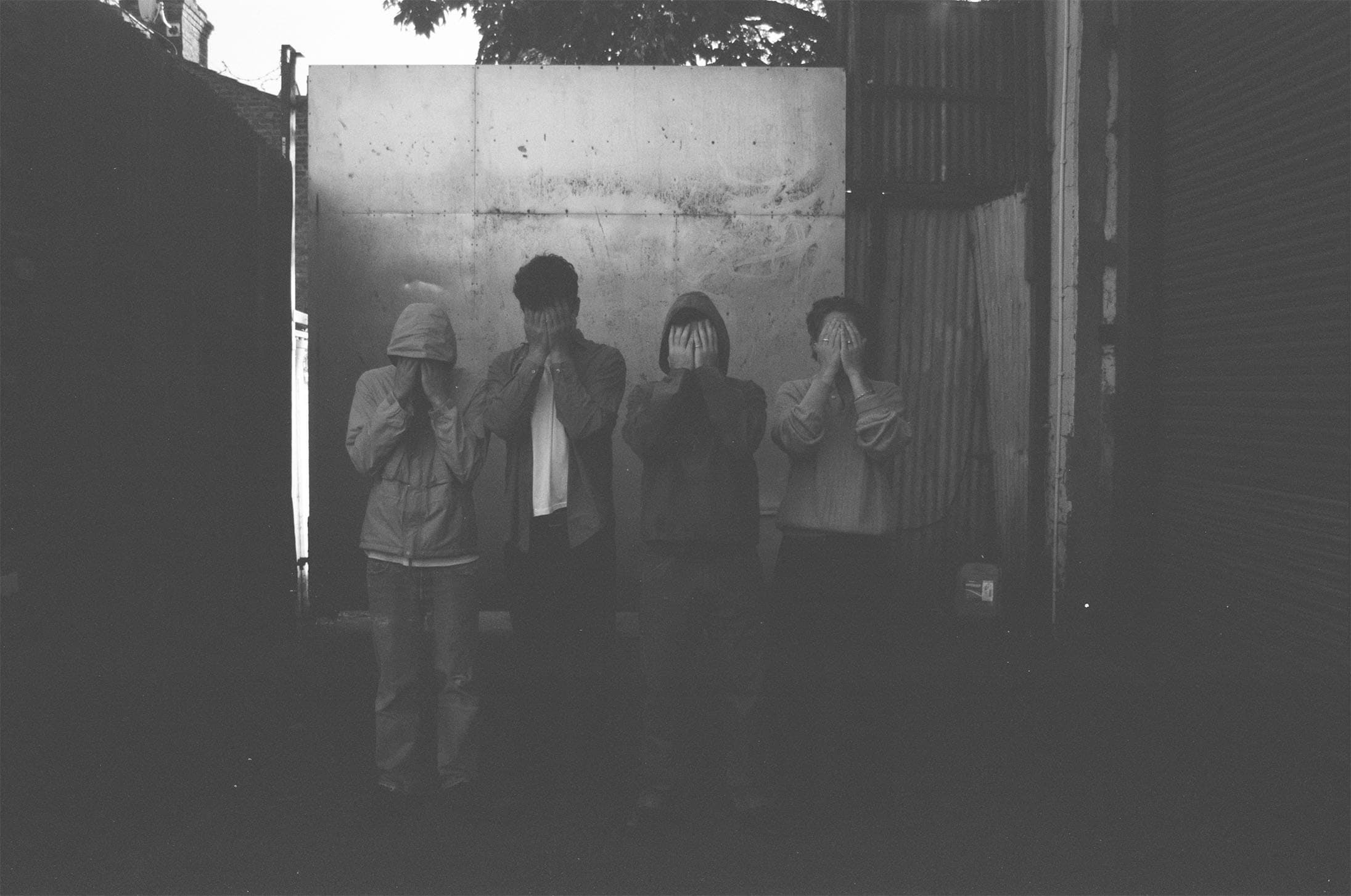 Boxing Club, faces covered